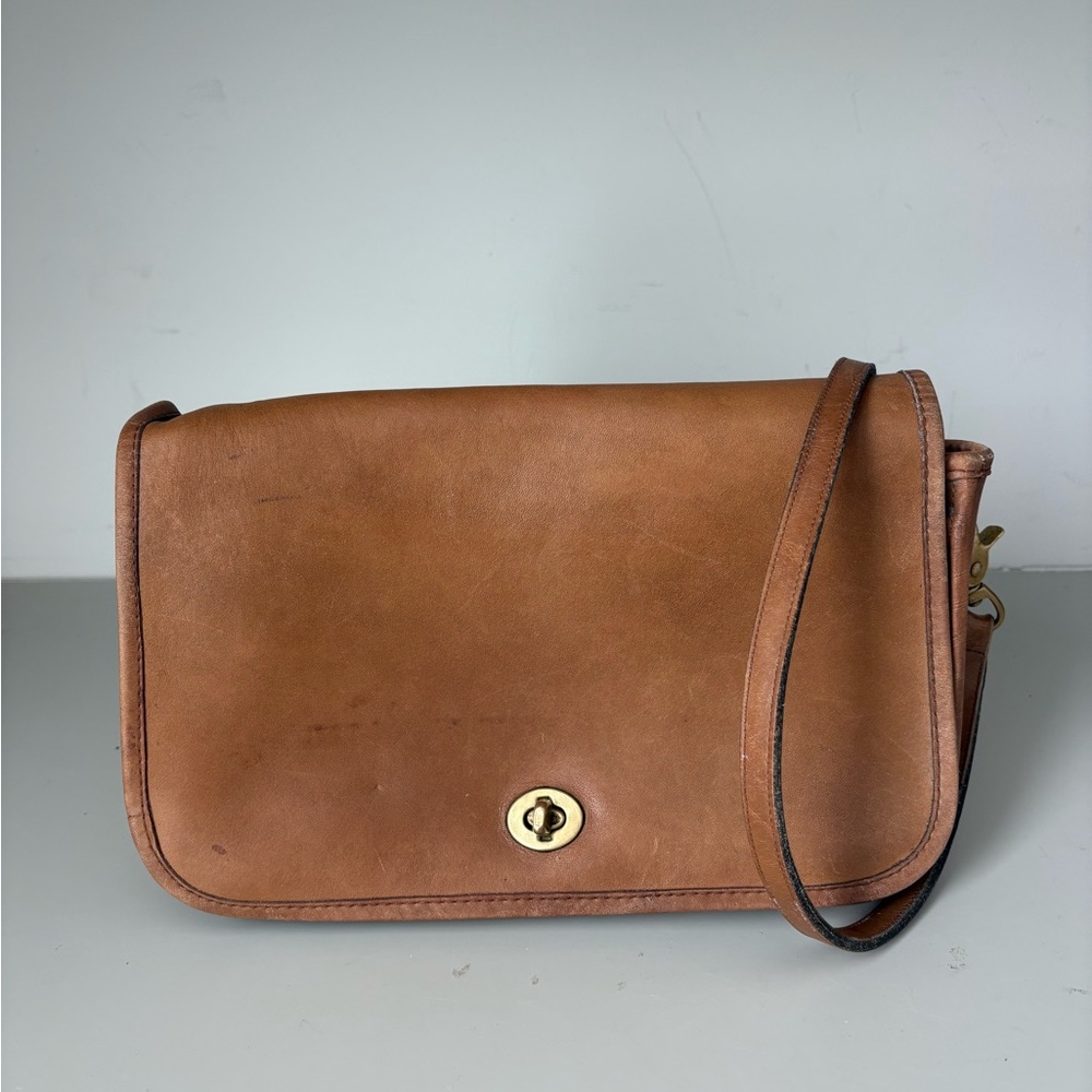 Vintage Coach Leather Bag Purse No. 235-1507